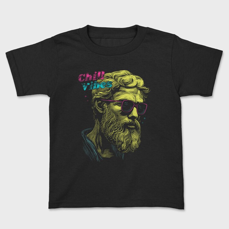 Epictetus Hipster, Kids' T-Shirt
