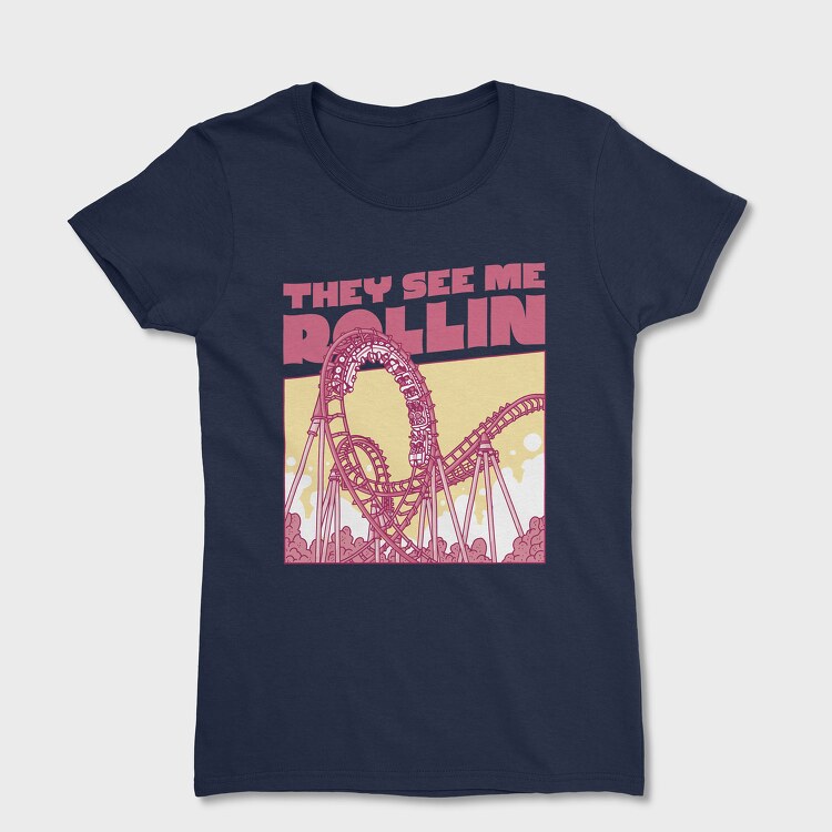Rollercoaster, Women's T-Shirt