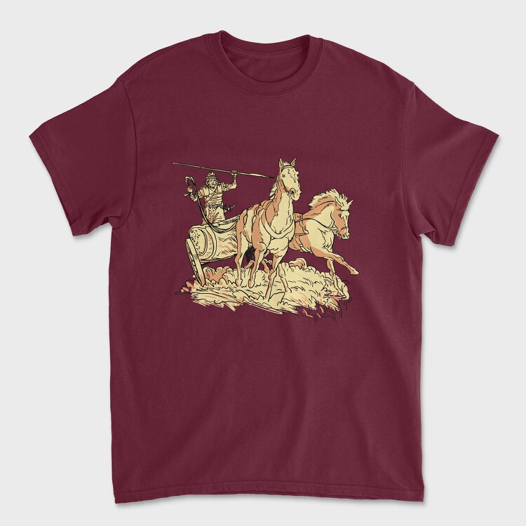 Roman Chariot, Unisex Men's T-Shirt