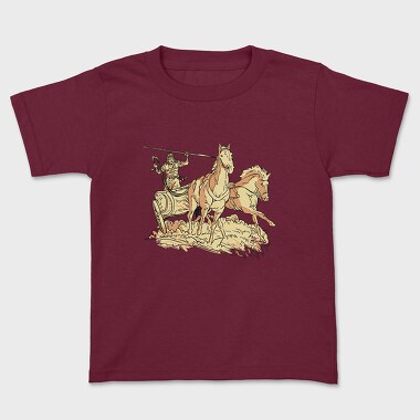 Roman Chariot, Kids' T-Shirt