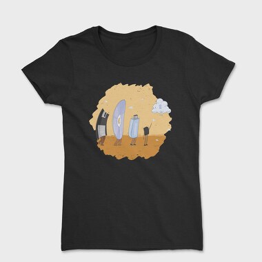 Evolution of Hard Disk, Women's T-Shirt