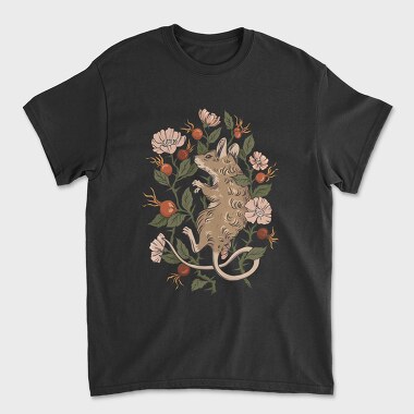 Mouse Rosehip, Unisex Men's T-Shirt