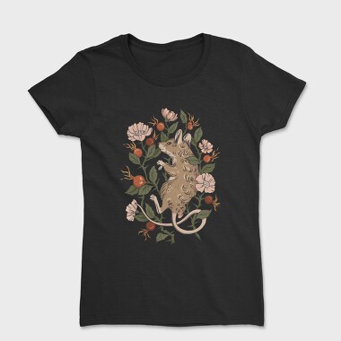 Mouse Rosehip, Women's T-Shirt