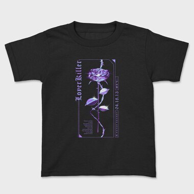 Rose Lover Killer, Kids' T-Shirt