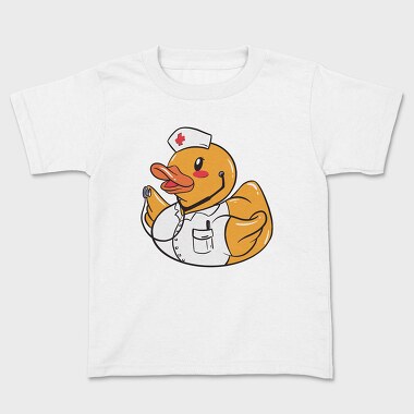 Rubber Duck Nurse, Kids' T-Shirt