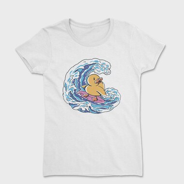 Rubber Duck Surf, Women's T-Shirt