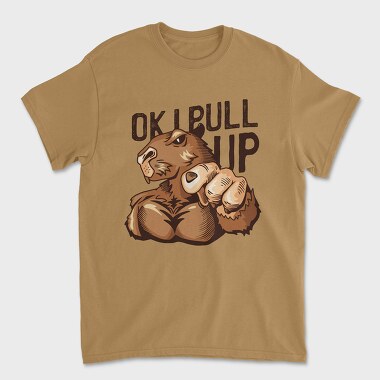 Muscular Capybara, Unisex Men's T-Shirt