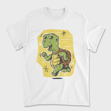 Running Turtle, Unisex Men's T-Shirt