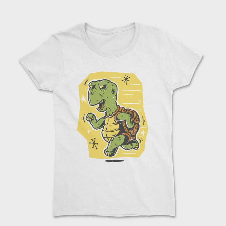 Running Turtle, Women's T-Shirt