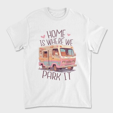 Rv Home, Unisex Men's T-Shirt