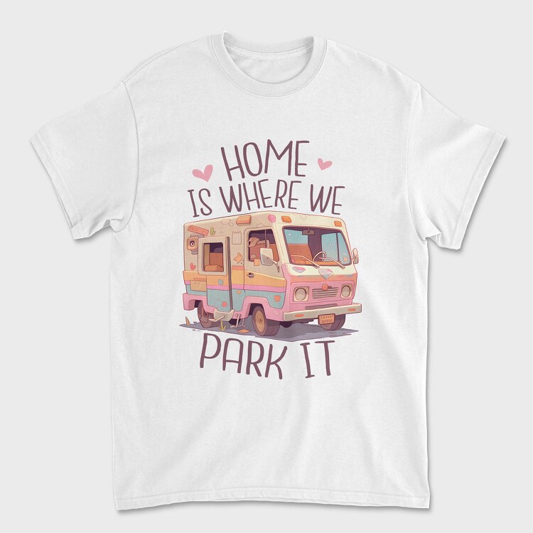 Rv Home, Унисекс Мъжка Тениска