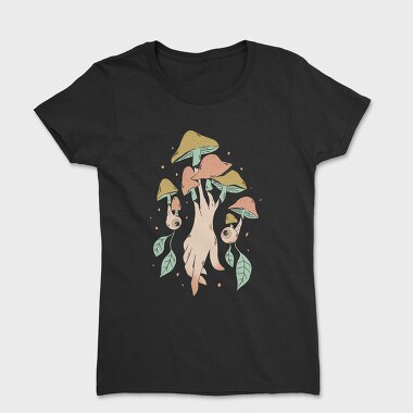 Mushroom Hand, Women's T-Shirt