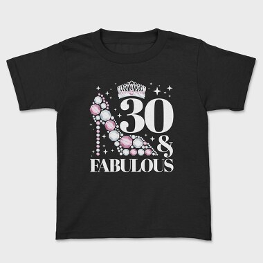 Fabulous Birthday Quote, Детска Тениска