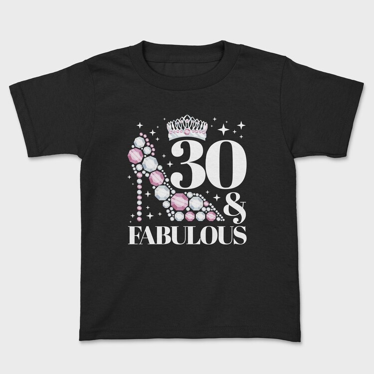 Fabulous Birthday Quote, Детска Тениска