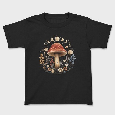 Mushroom Moon Flowers, Детска Тениска