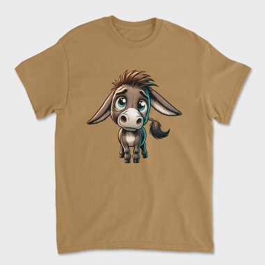 Sad Donkey, Unisex Men's T-Shirt