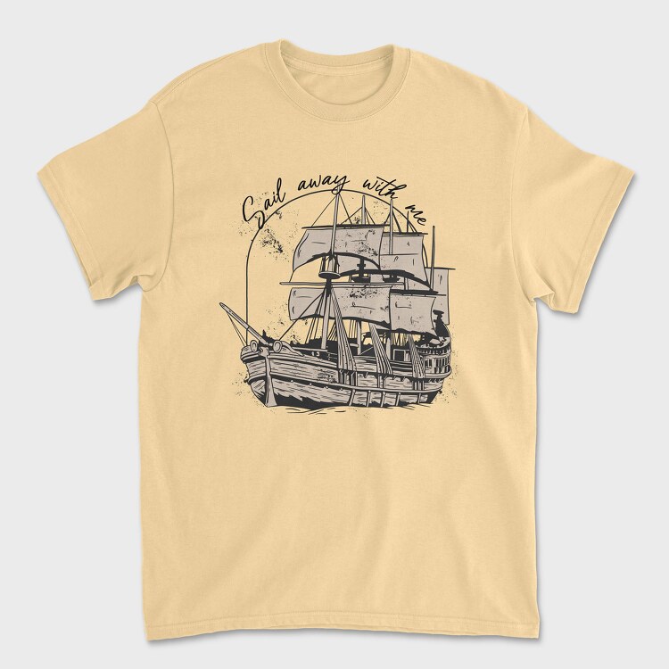 Sail Away With Me, Унисекс Мъжка Тениска