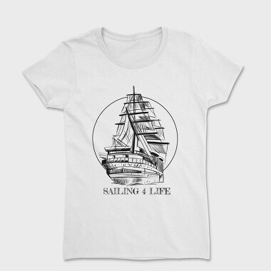 Sailing Boat, Women's T-Shirt