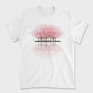 Sakura Forest, Unisex Men's T-Shirt