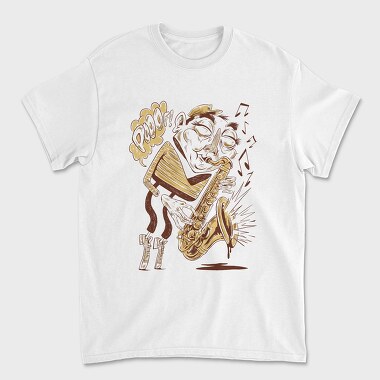 Musicians 3, Unisex Men's T-Shirt