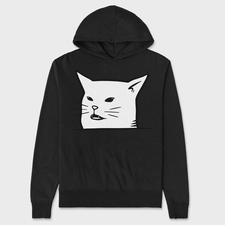 Cat Meme, Unisex Men's Hoodie