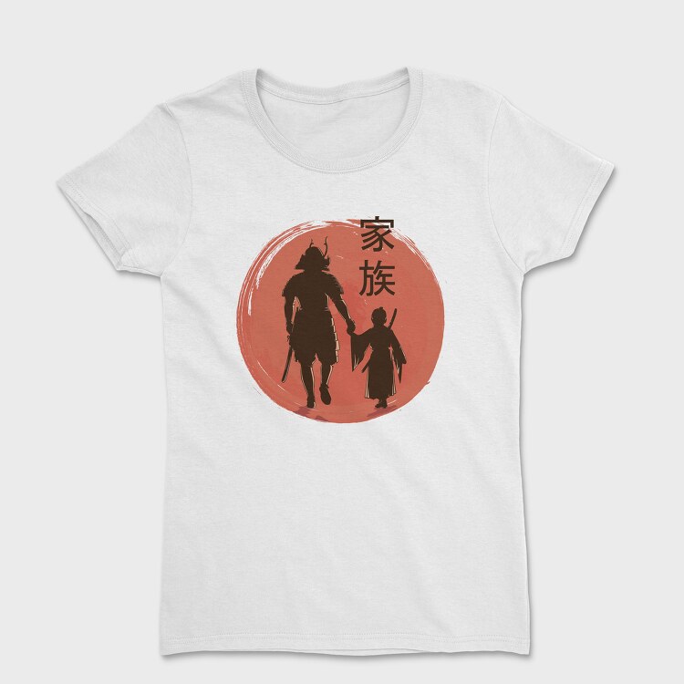 Samurai Father and Son, Women's T-Shirt