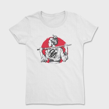 Samurai Girl Tattoo, Women's T-Shirt