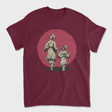 Samurai Mother, Unisex Men's T-Shirt