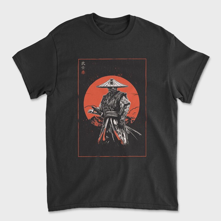 Samurai Red Sun, Унисекс Мъжка Тениска