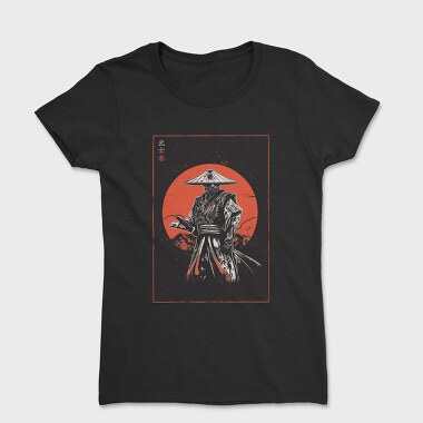 Samurai Red Sun, Women's T-Shirt