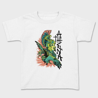 Mythology Athena, Kids' T-Shirt