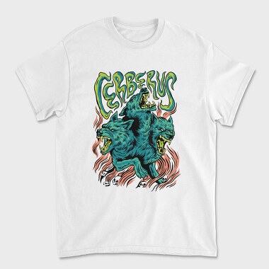 Mythology Cerberus, Unisex Men's T-Shirt