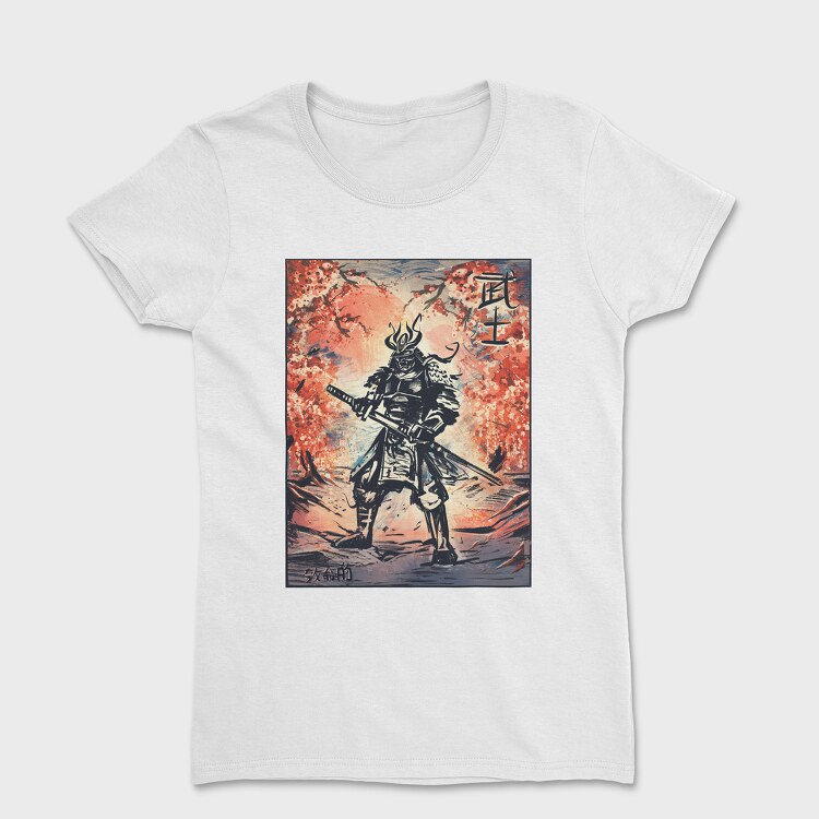 Samurai Traditional Trees, Women's T-Shirt