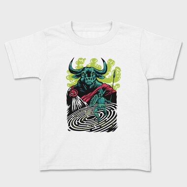 Mythology Minotauro, Kids' T-Shirt