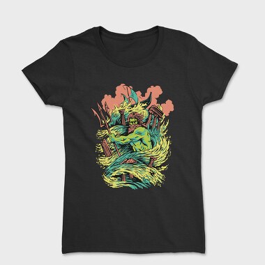Mythology Poseidon, Women's T-Shirt