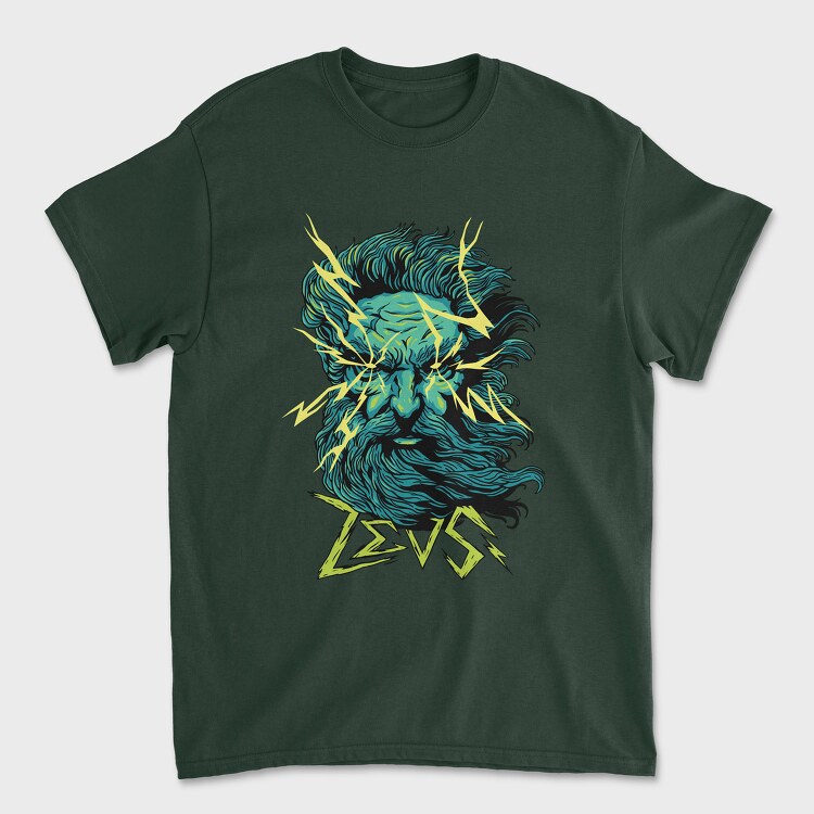 Mythology Zeus, Unisex Men's T-Shirt
