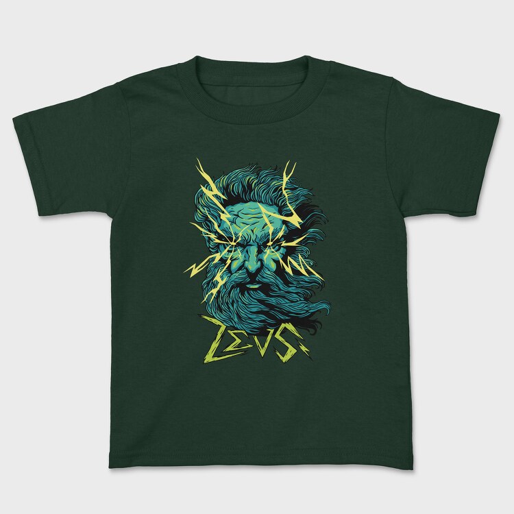 Mythology Zeus, Kids' T-Shirt