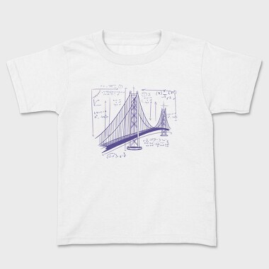 San Francisco Bridge, Kids' T-Shirt