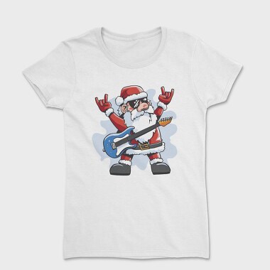 Santa Claus Rocker, Women's T-Shirt