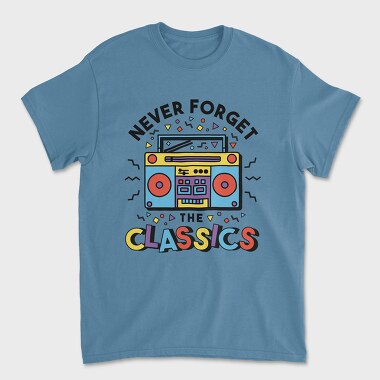 Never Forget Classic, Unisex Men's T-Shirt