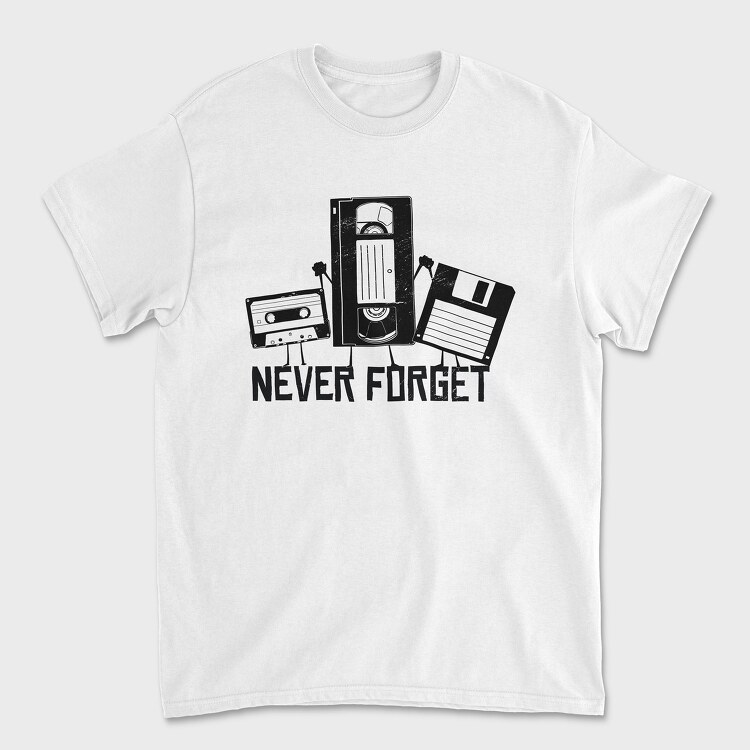 Never Forget, Унисекс Мъжка Тениска