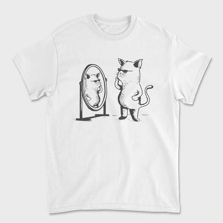 Sassy Cat, Unisex Men's T-Shirt