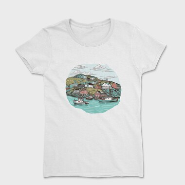 New Found Land Harbour, Women's T-Shirt