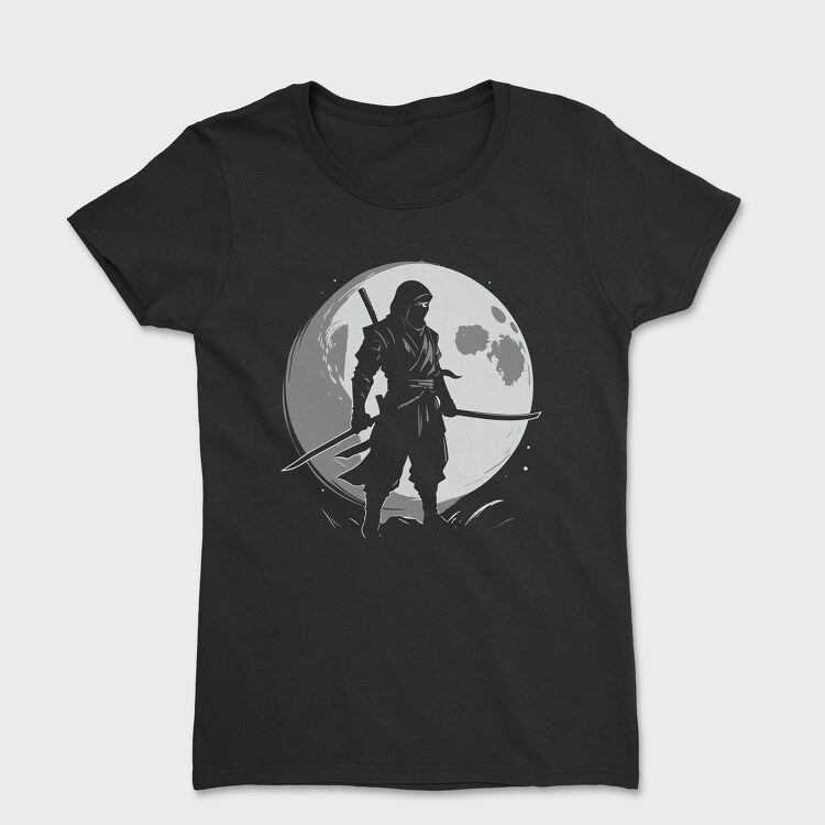 Ninja Moon, Women's T-Shirt
