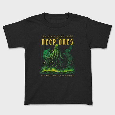 Sea Monster Deep, Kids' T-Shirt
