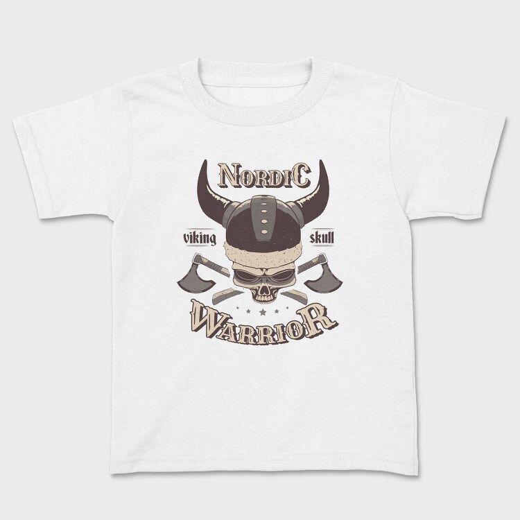 Nordic Warrior, Kids' T-Shirt