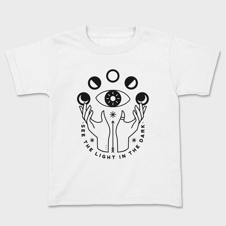 See the Light in the Dark, Kids' T-Shirt