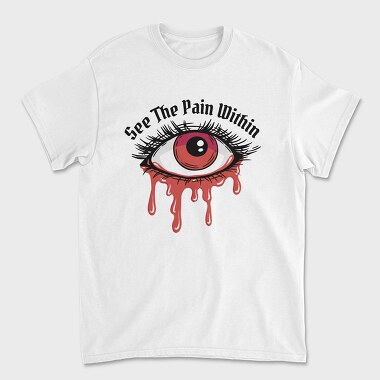 See the Pain Within, Unisex Men's T-Shirt