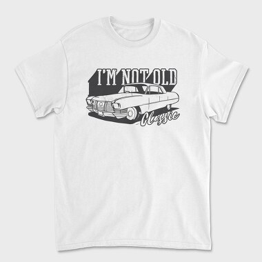Unisex Men's T-Shirt, Not Old Classic Car