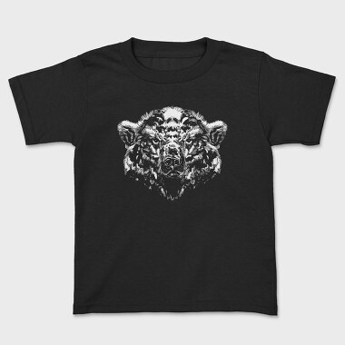 Shaded Polar Bear, Kids' T-Shirt